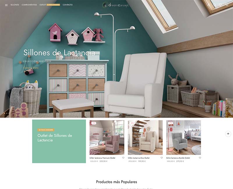 Dreamconcept - Mecedoras de lactancia